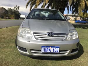 Toyota Corolla Ascent 2007 5 speed manual