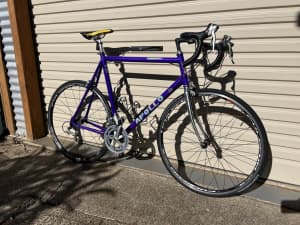 Large road bike with quality components