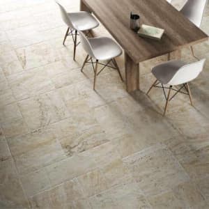 French Pattern Travertine Look Porcelain --SOLD PER SQM
