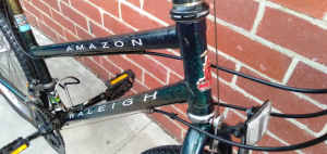 Vintage RALEIGH AMAZON Steel frame mountain bike 