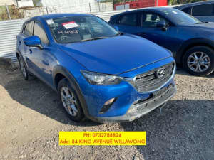 WRECKING 2019 MAZDA CX3 FOR PARTS STOCK 501693