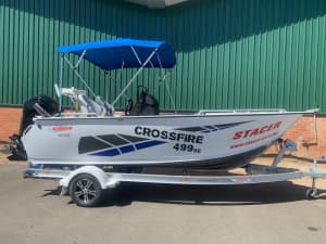 NEW Stacer 499 Crossfire SC SE with Mercury 90hp CT 4 Stroke