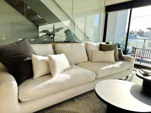 Couch white, perfect condition from Sofas Direct