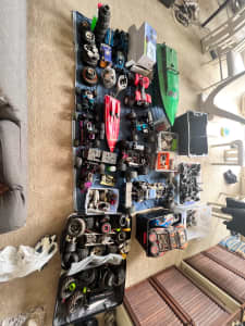 Rc cars, boats, spare parts - whole lot