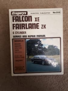 Ford Falcon Fairmont Fairlane XE 6 Cylinder Workshop Manual