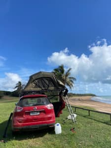 2014 NISSAN X-TRAIL ST 4WD INCLUDES ROOFTOP TENT