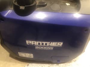 Panther 2000 W inverter generator