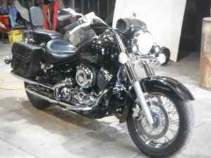 Yamaha 650 Vstar classic, RWC and rego LAMS approved.