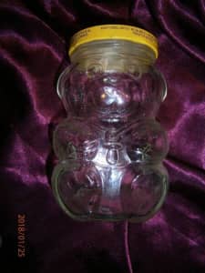 Vintage Kraft Vegemite Bear Jar