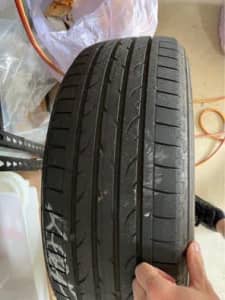 2 x Bridgestone Dueler HP Tyres 225/55/18