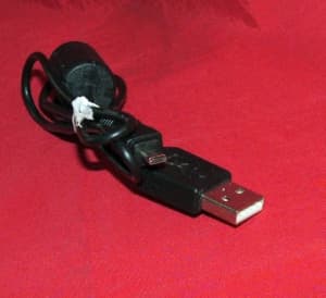 data charging cable USB A Male to Mini B 8-pin Male - Sanyo Nikon