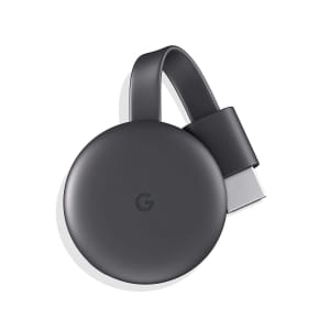 Google Nest Mini 2nd gen - Charcoal/Chalk Plus Chromecast 3rd gen