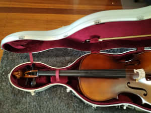 4/4 Full sized Cello Good Quality & Condition