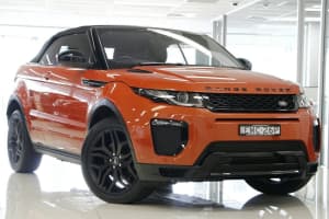 2016 Land Rover Range Rover Evoque L538 MY17 HSE Dynamic Orange 9 Speed Sports Automatic Convertible