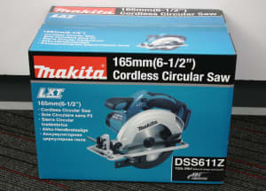 Makita 18V LXT Li-Ion 165mm Circular Saw, Skin Only, Brand New In Box Nerang Gold Coast West Preview