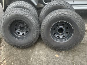 Landcruiser 79 Series 33 Inch Wheels & Tyres