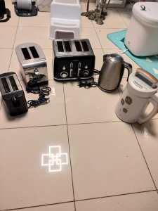 Toasters, Kettle and food maker from $9.00 to $29.00