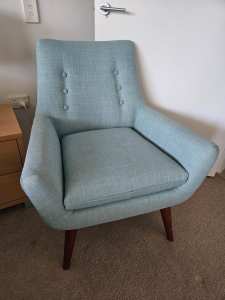 Freedom Retro Occasional Chair - Neptune (Aqua)
