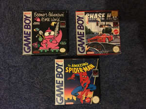 Nintendo Game Boy Original Games Boxed