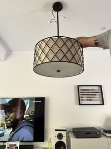 Large pendant hanging light