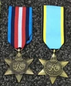 RARE WW2 STARS MEDALS HARD TO FIND REPLICAS CAN POST NEW COND