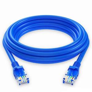 RJ45 CAT6 Ethernet Network Cable, blue,1m