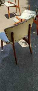 Gainsborough vintage Mid century modern dining chairs X 4