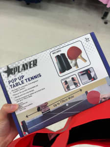 star player pop up table tennis