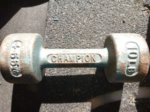 Wanted: Wanted Champion Dumbbells