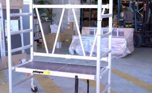 3.25m Reach new aluminium mobile scaffolding tower Melbourne