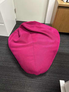 Pink Corduroy Beanbag - Australian Made