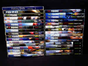 Fishing DVDs - The Fishing DVD Collection (34) (Price for the lot)