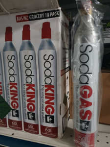 BRAND NEW SET OF SODA KING GAS CYLINDERS 