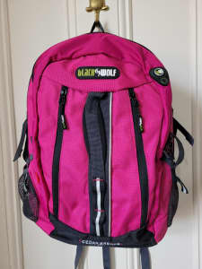 New BlackWolf Pink Cedar Breaks 25L Day Pack Backpack Hiking Travel -