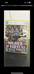 Soldier of future payback Xbox 360
