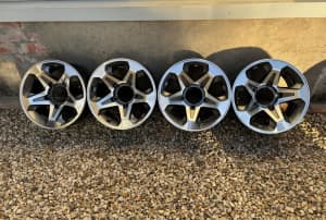 Toyota Landcruiser 79 series wheels