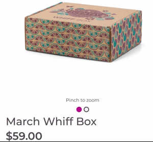 Scenty whiff box ( scents only as in PICTURE )