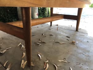 Rare Mid century massive dining/ conference table