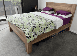 Sturdy Queen Bed and Mattress