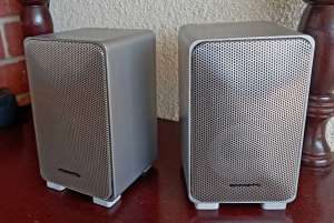 Vintage Realistic minimus7 silver.. speaker system 