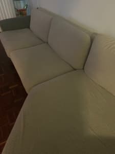 Free - 3 seats sofa with leg extension bought for 3500