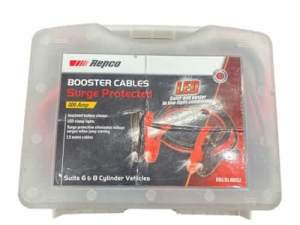 Repco Booster Cables Surge Protected 400 Amp Black -000300260264