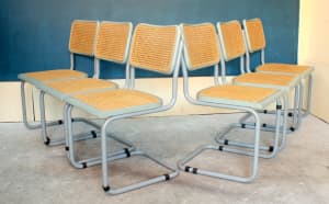 FREE DELIVERY-Retro Vintage Mid Century Cesca Chairs x6