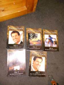 Anthony Robbins Personal Power: Classic Edition Day 1,3,4,5 & 7