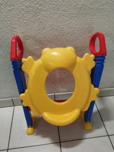 Colourful potty for toddler to learn toilet