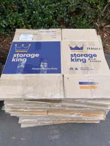 Moving Boxes - heavy duty in good condition