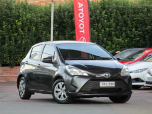 2017 Toyota Yaris NCP130R MY17 Ascent Graphite 4 Speed Automatic Hatchback