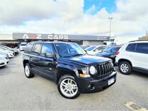 2011 Jeep Patriot MK MY11 Limited (4X4) Black 6 Speed CVT Automatic Sequential Wagon
