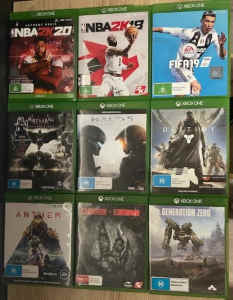 Xbox 1 Games for sale