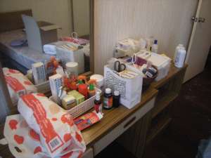 Personal care and First Aid items